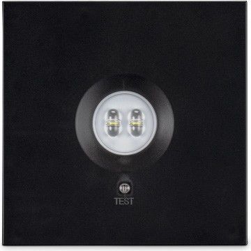 Sicherheitsleuchte IllusquareAT3Hblack Sicherheitsleuchte IllusquareAT3Hblack