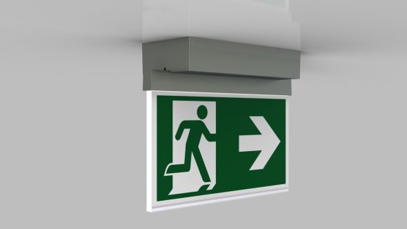 Rettungszeichenleuchte AMD401WL-E Rettungszeichenleuchte AMD401WL-E