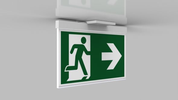 Rettungszeichenleuchte AME403WL