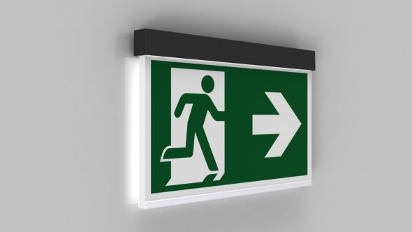 Rettungszeichenleuchte AMR401WL-AZ Rettungszeichenleuchte AMR401WL-AZ