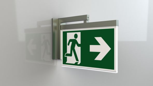 Rettungszeichenleuchte AMRA401WL-E Rettungszeichenleuchte AMRA401WL-E