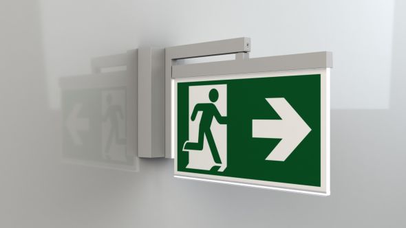 Rettungszeichenleuchte AMWA401WL Rettungszeichenleuchte AMWA401WL