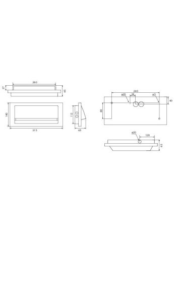Sicherheitsleuchte ZAW418WL