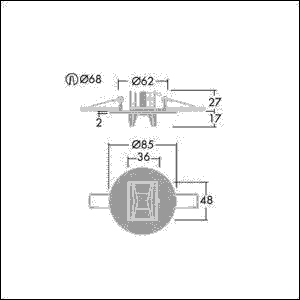 Notlichtleuchte VOYAGER ST #96637541 Notlichtleuchte VOYAGER ST #96637541