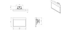 LED-Rettungszeichenleuchte AIR401SC