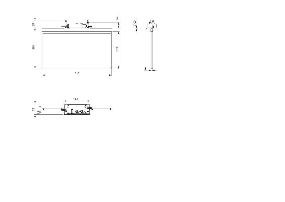 LED-Rettungszeichenleuchte AGC001SC-E