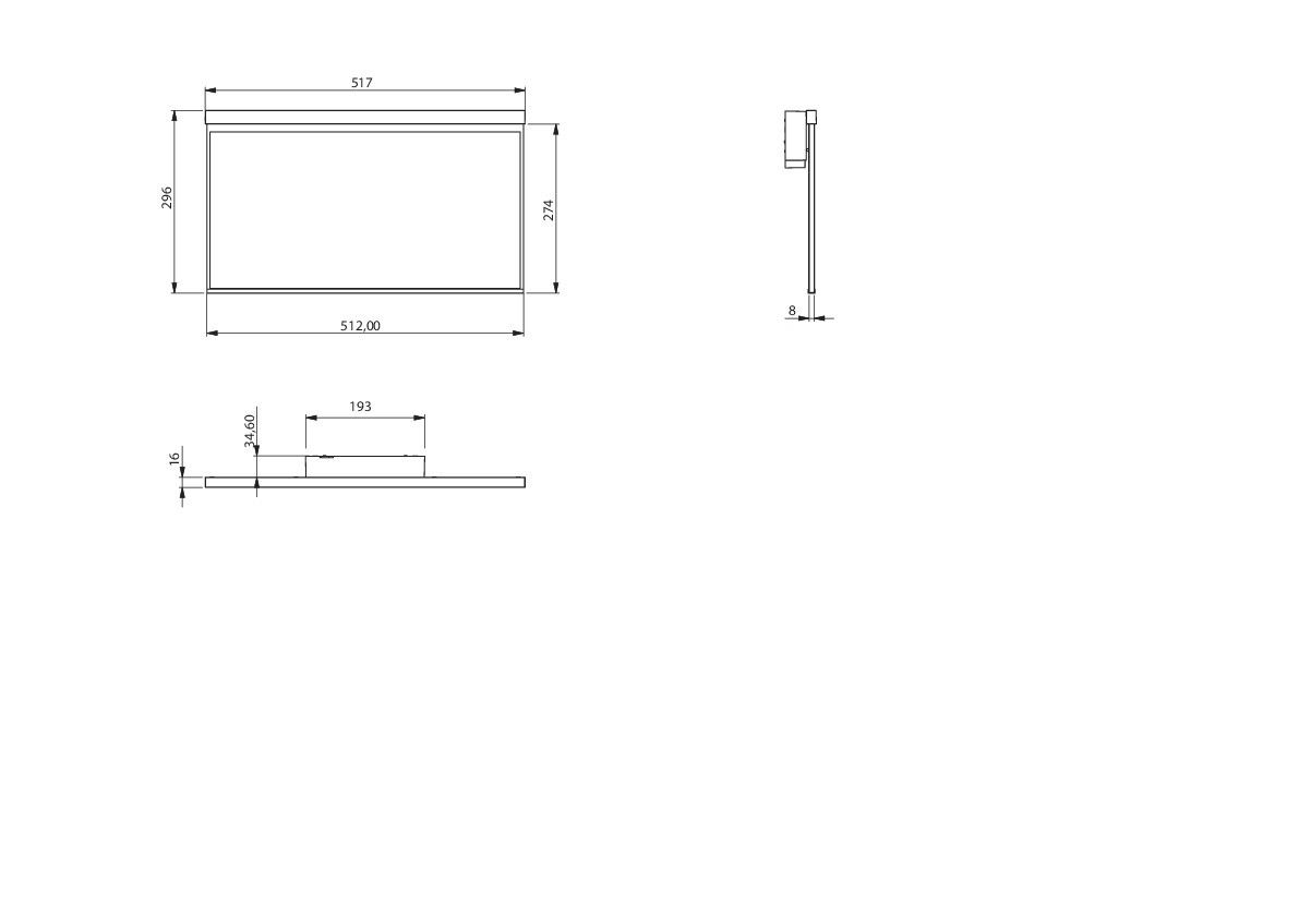 LED-Rettungszeichenleuchte AGW001SC