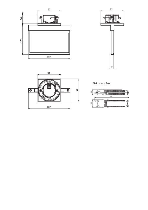 LED-Rettungszeichenleuchte AIE401SC