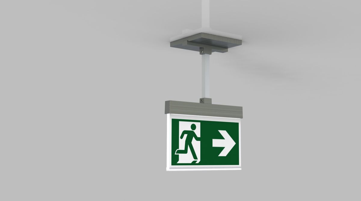 LED-Rettungszeichenleuchte AIEP003SC-E