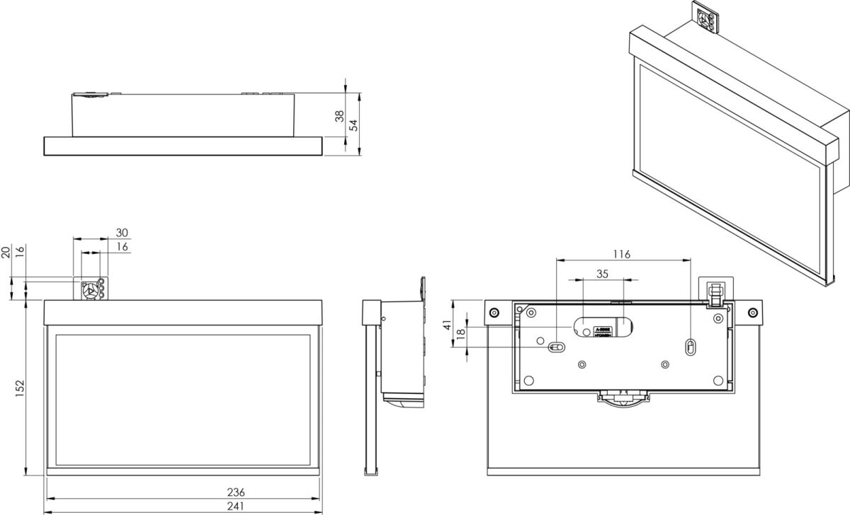 Sicherheitsleuchte AMW509CC