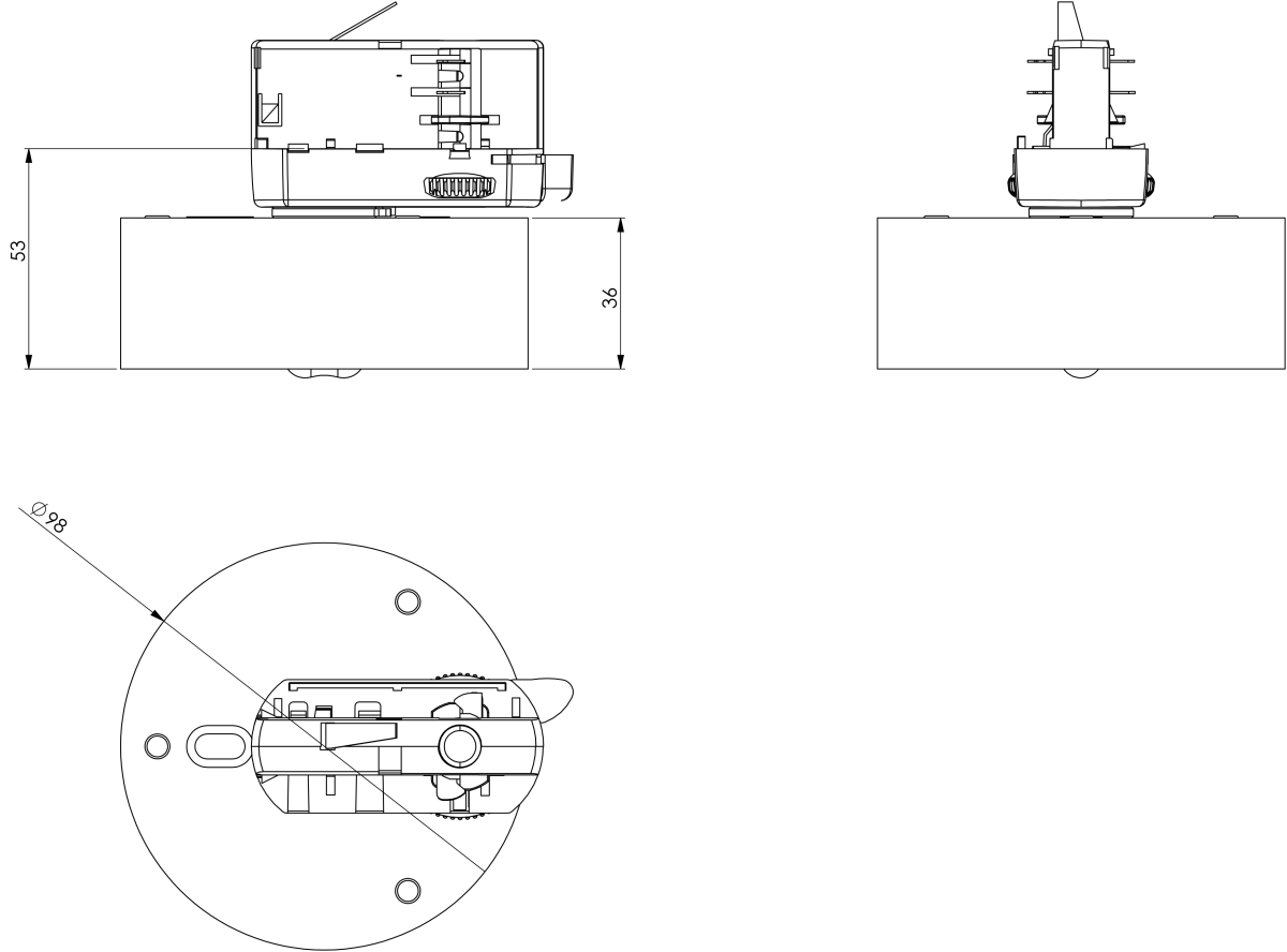 Sicherheitsleuchte ILDL421WL-SW-3P
