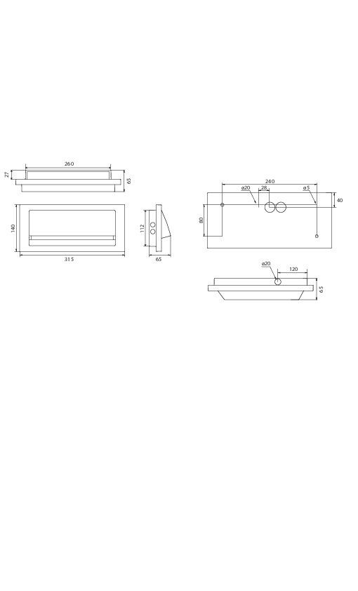 Sicherheitsleuchte ZAW411WB-AZ