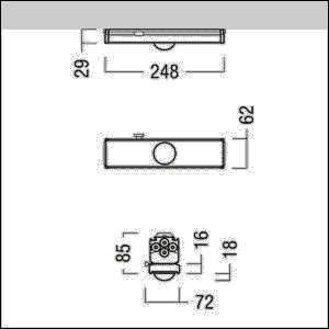 LED-Sicherheitsleuchte RESPRO TEC #42945099