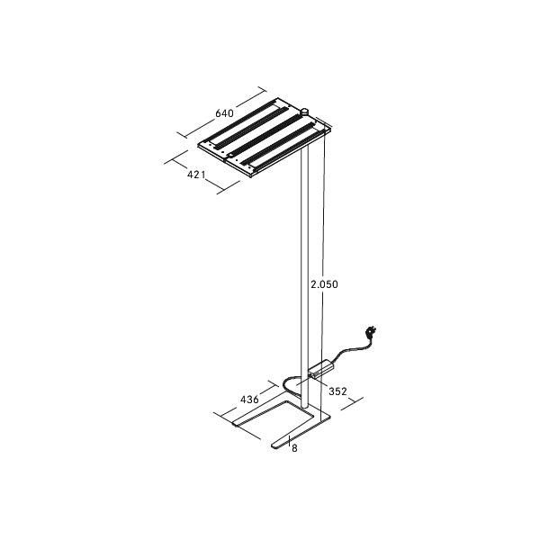 LED-Stehleuchte 77412694AI