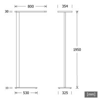 LED-Stehleuchte PIANO-S0800540DIM sw LED-Stehleuchte PIANO-S0800540DIM sw