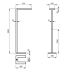 LED-Stehleuchte FS485F125S #58509600