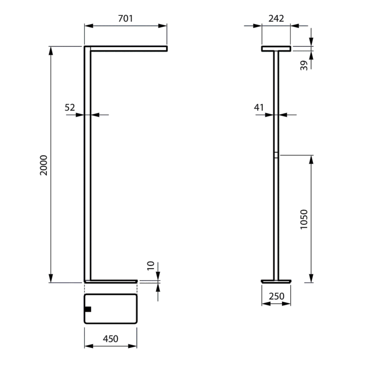 LED-Stehleuchte FS485F125S #58500300