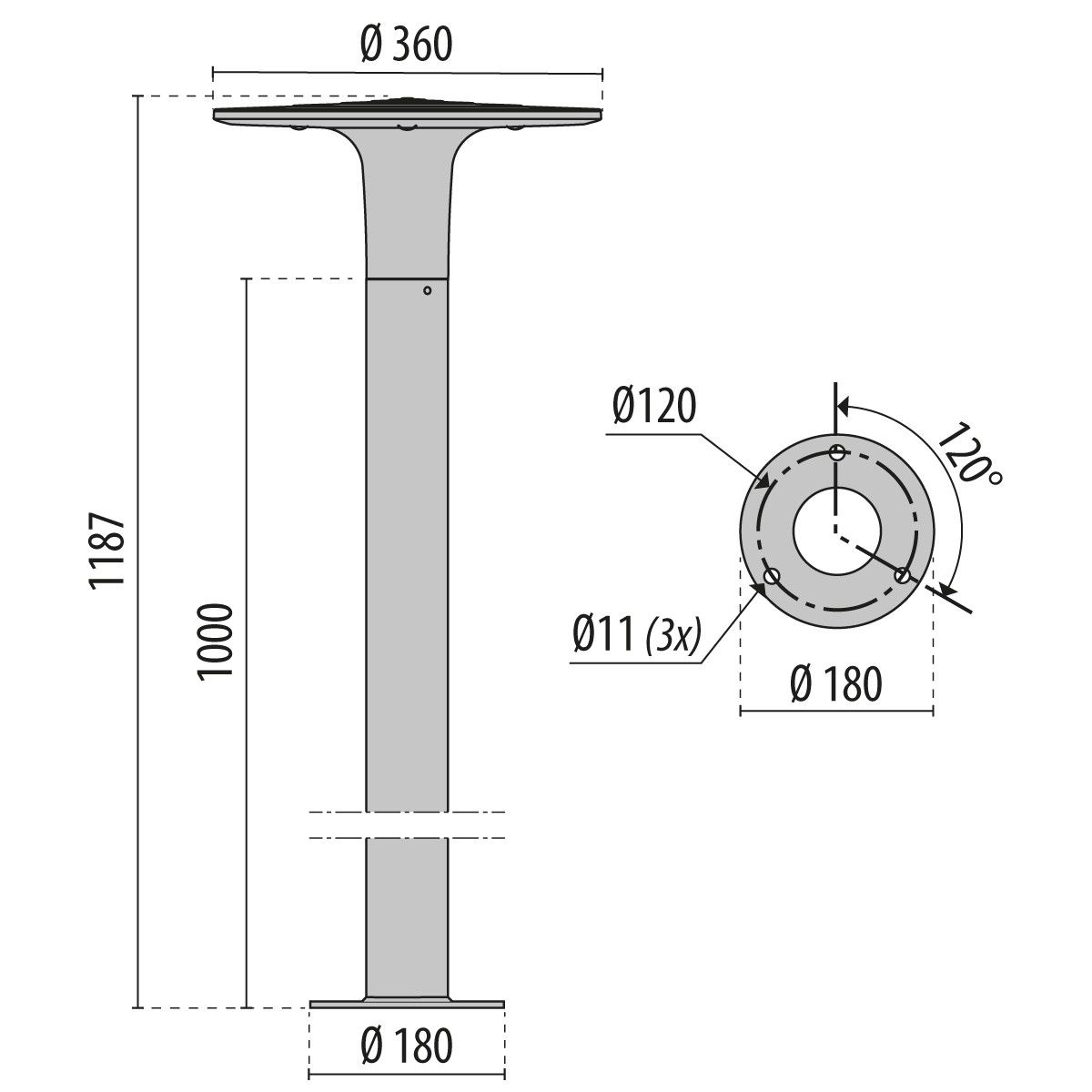 LED-Mastleuchte 303737