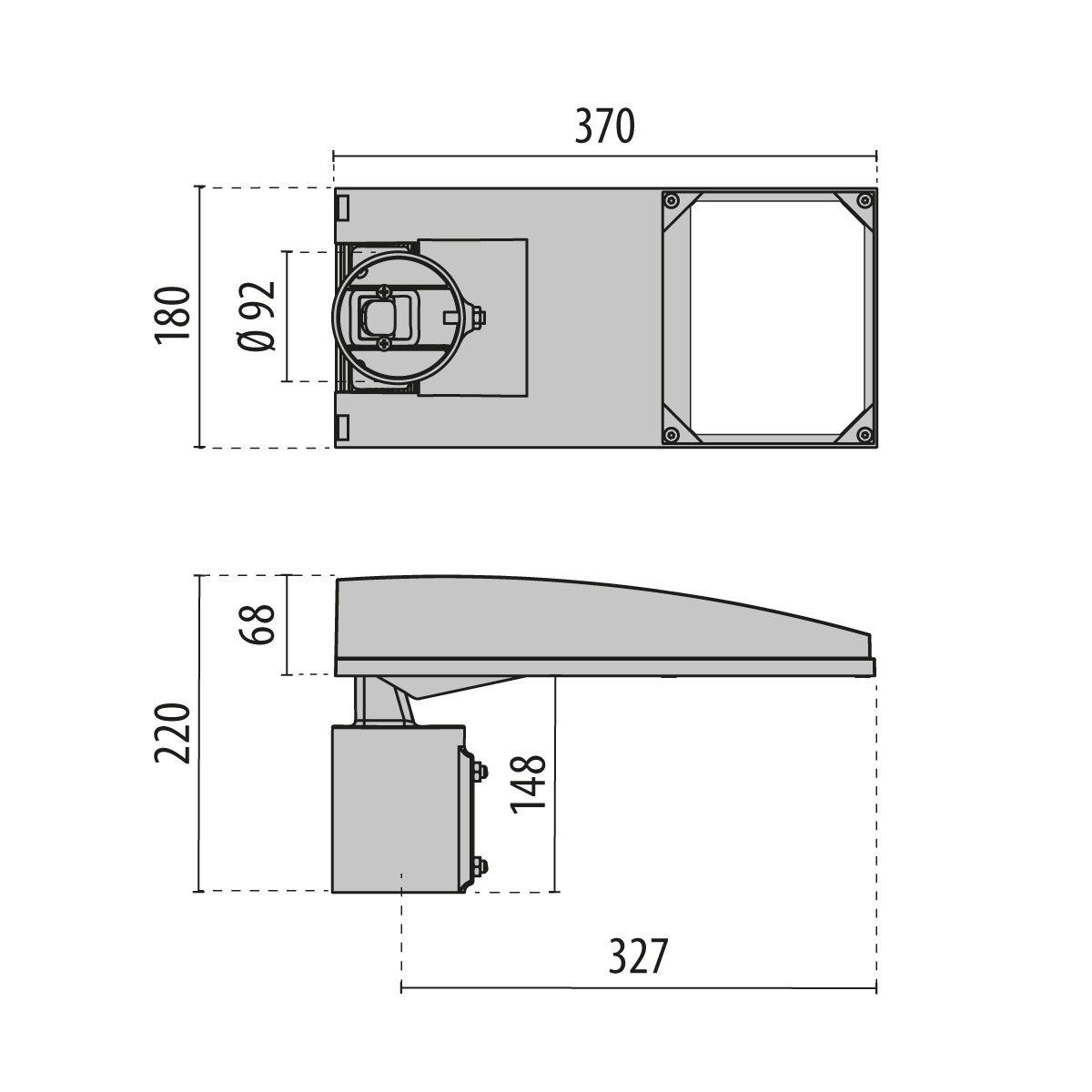 LED-Straßenleuchte 3115300