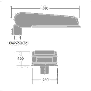 LED-Straßenleuchte CQ 60L50- #96628570