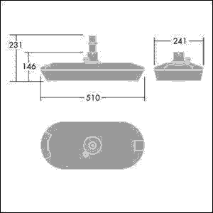 Mastaufsatzleuchte UD 24L50 #96670240