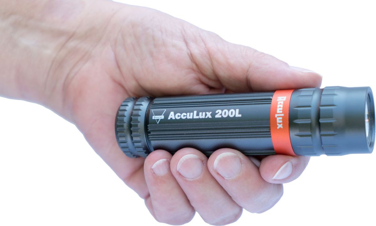 Aluminium-Handleuchte AccuLux 200L