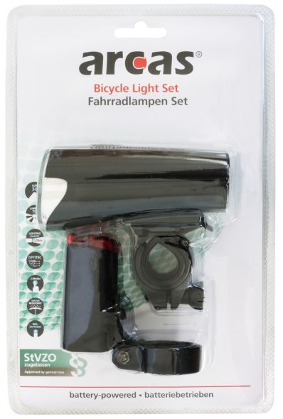Fahrradlampenset LED 146620 Fahrradlampenset LED 146620