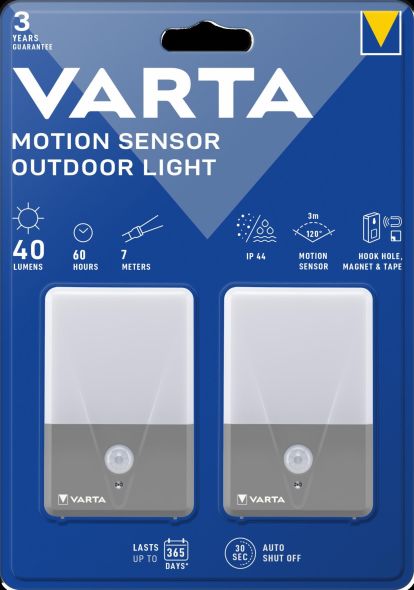 VARTA Motion Sensor Outdoor Light TWINP VARTA Motion Sensor Outdoor Light TWINP
