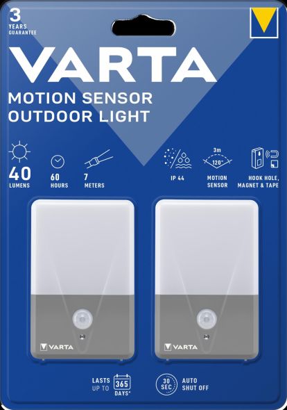 VARTA Motion Sensor Outdoor Light TWINP