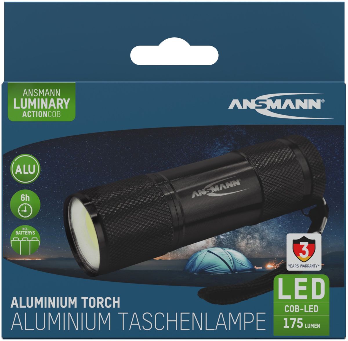 Taschenlampe Action Action COB LED