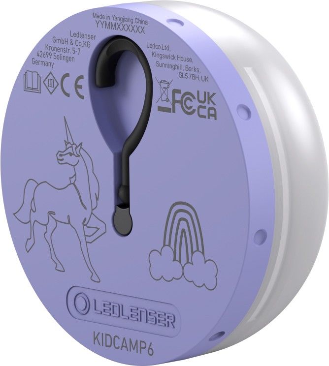 Kinderlampe Kidcamp6 lila
