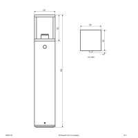 Pollerleuchte WG652715S