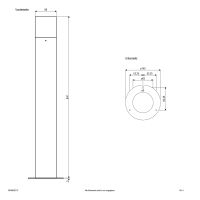 Pollerleuchte WRM652715