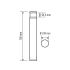 LED-Pollerleuchte ALVA BL #EL10821257