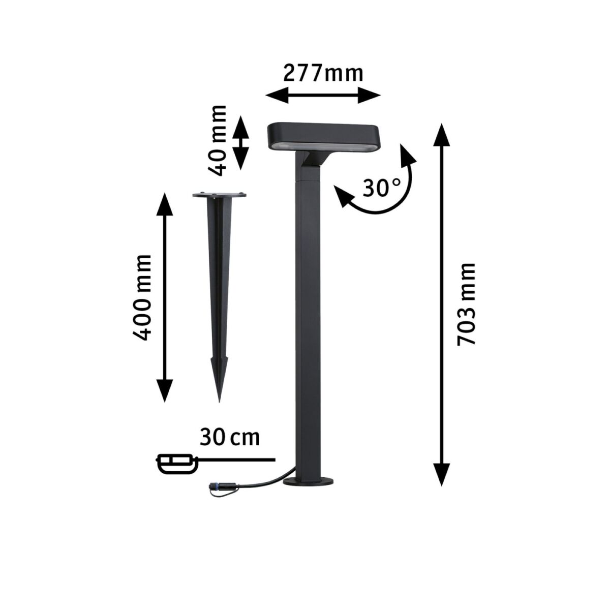 LED-Pollerleuchte 945.46