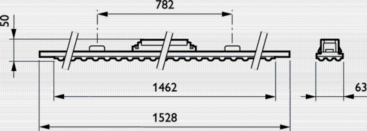 LED-Lichtträger 4MX850 #66170199