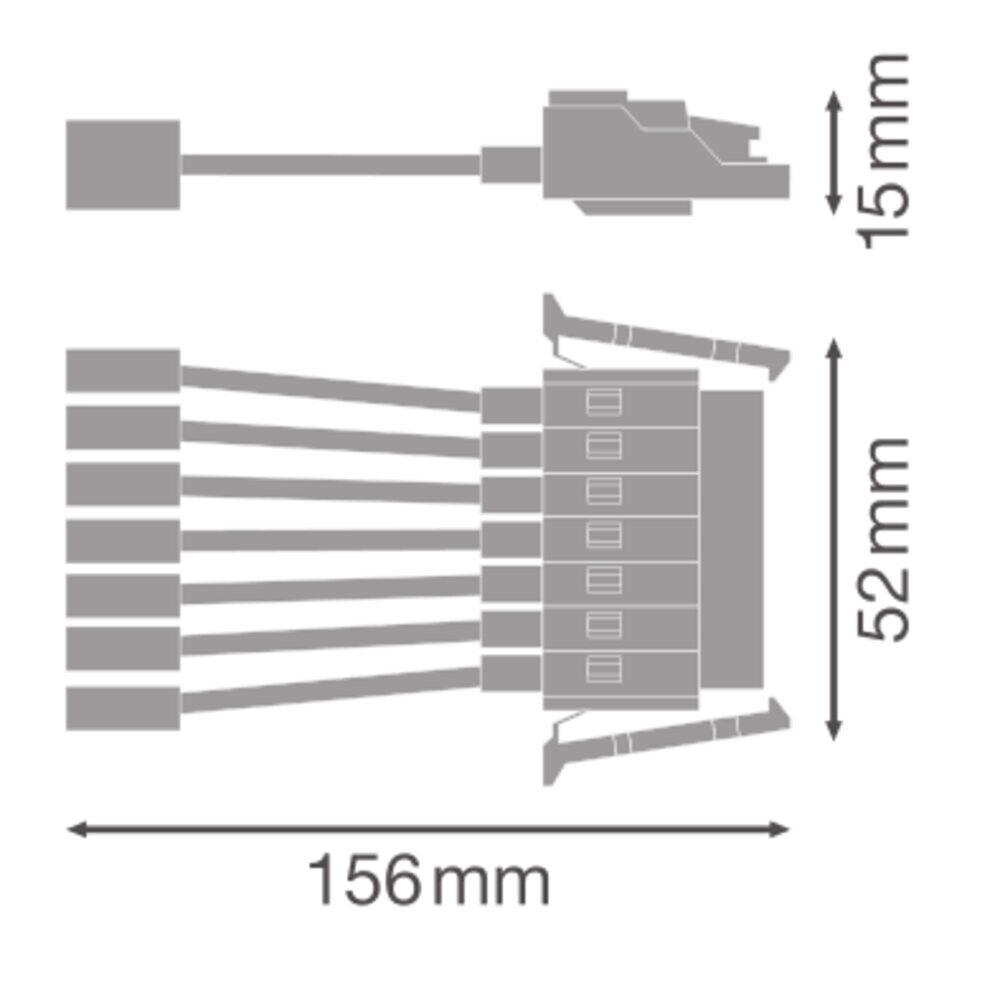Einspeiser 7-polig TRUSYSUNIVFEEDIN7P