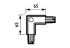 L-Verbinder ZCS750 5C6 CCPI BK