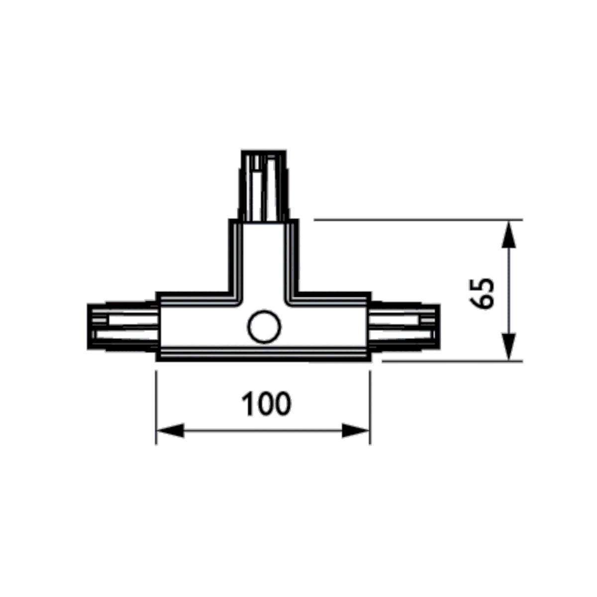 T-Verbinder ZCS750 5C6 TCPRI BK