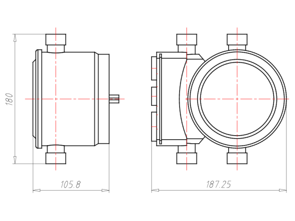 Multirohreinführung 1281-15