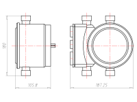 Multirohreinführung 1281-15
