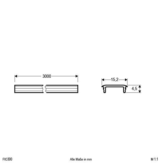 Kunststoff-Abdeckung FIO300