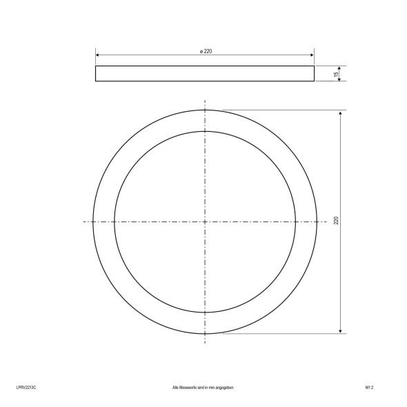 Gehäusering EDS-Optik LPRV2213C