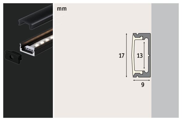 LED-Strip Profil 705.21