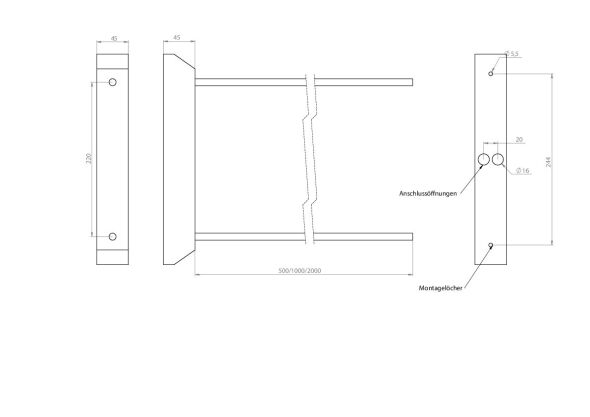 DW - Designpendel 2DWKMKS-EB.2M