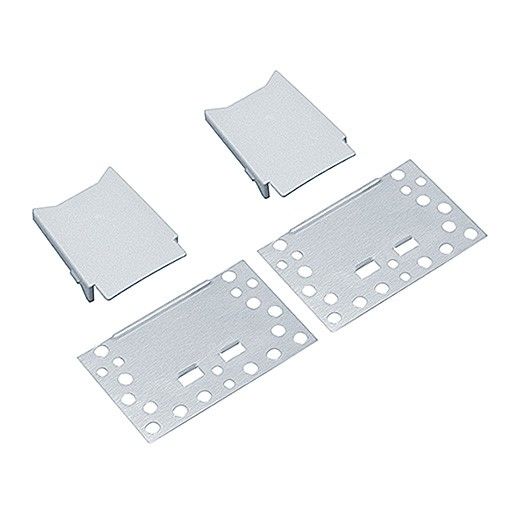 Endkappe u. Einputzrahmen SLN2 MRC EC SET