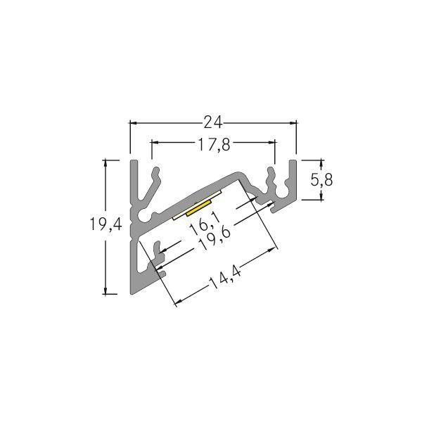 LED-Alu-Eck-Profil 53702070