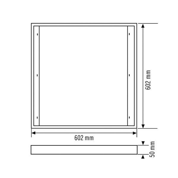 Deckenaufbaurahmen STELLAMO #EQ10600173