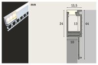 LED-Strip Einbauprofil 784.04