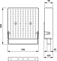 Rahmen mit Bügel ZBP333 MB WH SET